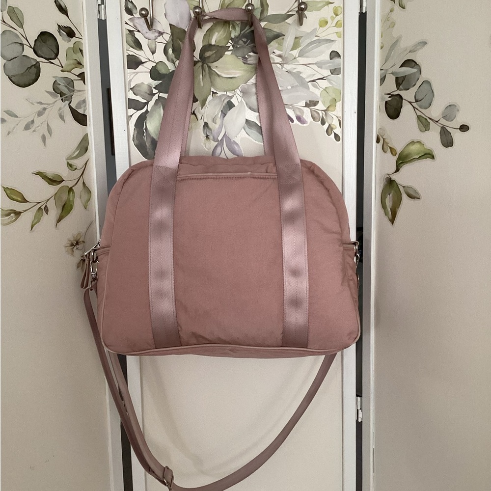 ISAAC MIZRAHI tote bag weekender overnighter EUC